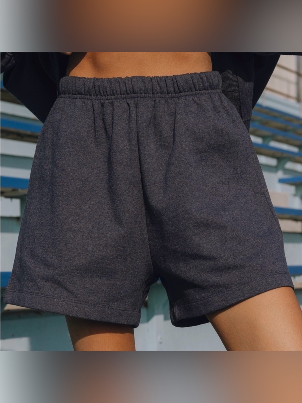 Daily Drills Denim Sweat Shorts BRAND NEW
